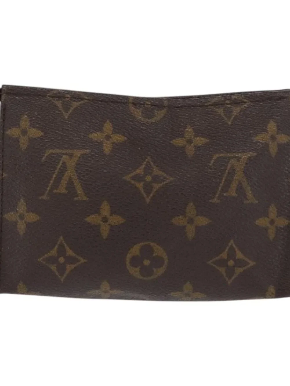 LOUIS VUITTON Monogram Poche Toilette 15 Pouch M47546 LV Auth 169652
